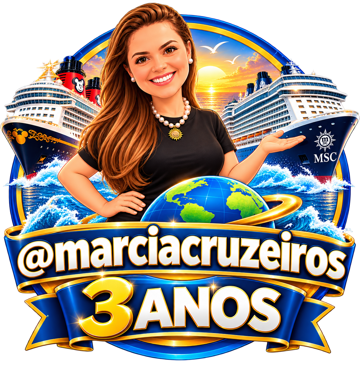 Márcia Cruzeiros — 3 anos